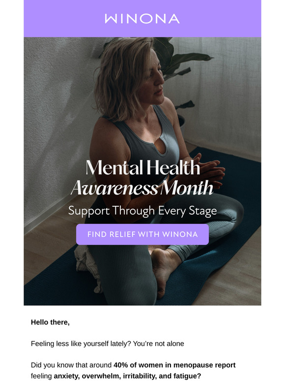 Why mental health matters in menopause