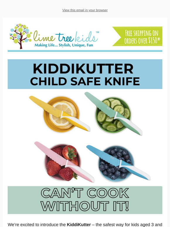 Let Kids Help in the Kitchen – Safely! Meet the KiddiKutter