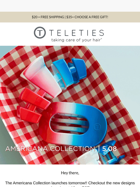 Tomorrow! Americana Collection 🇺🇸