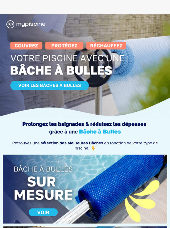 Votre Bâche à Bulles est là dans 5 jours ! 📦