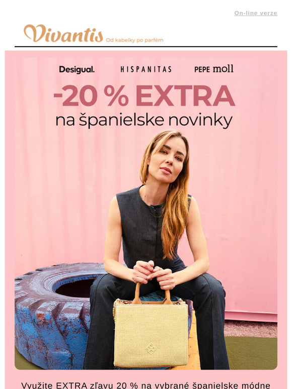 👜 Španielske módne novinky | -20 %