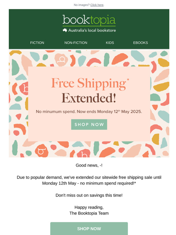 🎉 Sale Extended: Free shipping sitewide!*