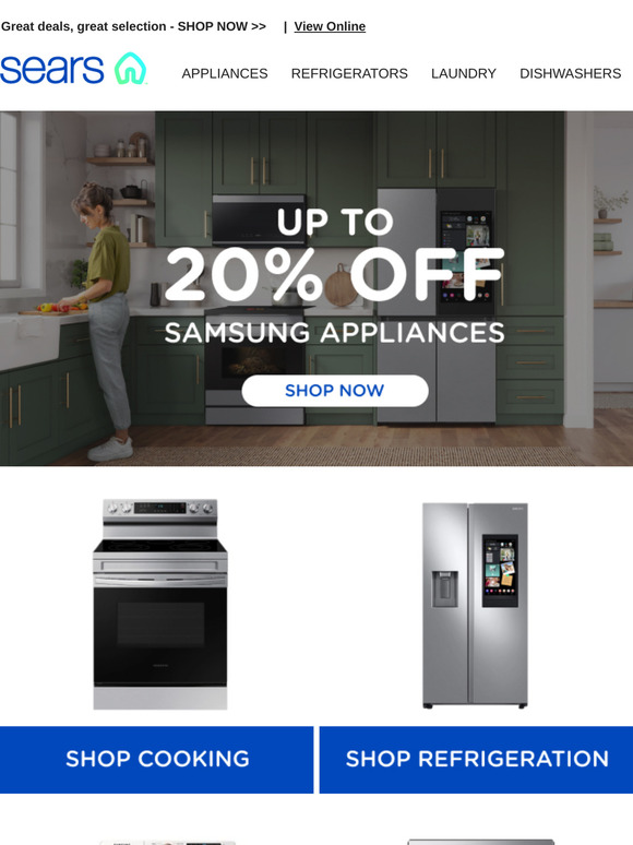 ✨ Upgrade Your Home with Samsung Appliances! Save Up To 20% off! 🏡