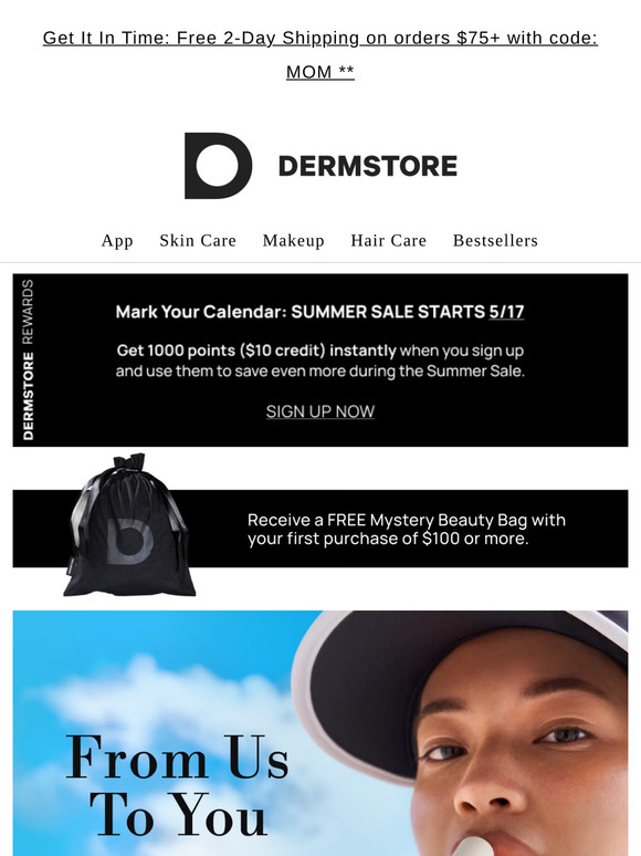 On us: FREE gifts from SkinMedica, Sunday Riley, Virtue & more 🎁