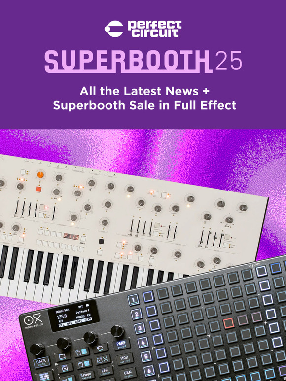 Superbooth 2025 Coming in Hot! 🚨
