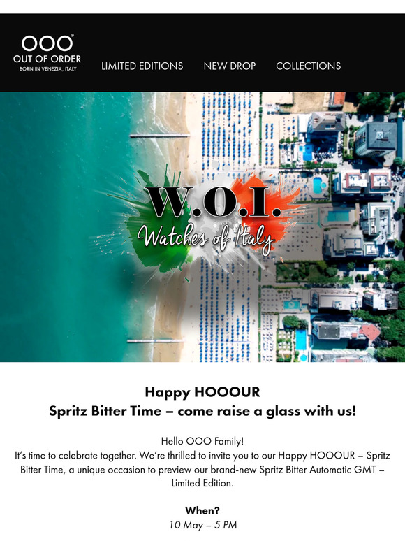 🥂 Happy HOOOUR on May 10 – shall we toast together?