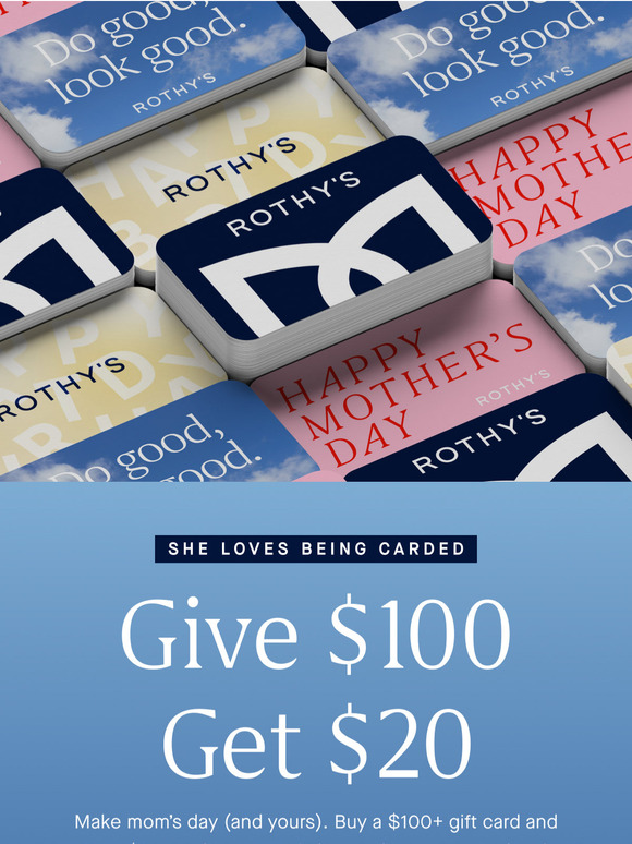 5 MORE DAYS: Give $100 + get $20.
