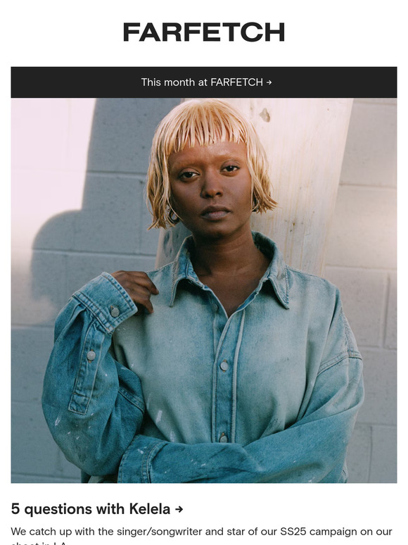 This month at FARFETCH…