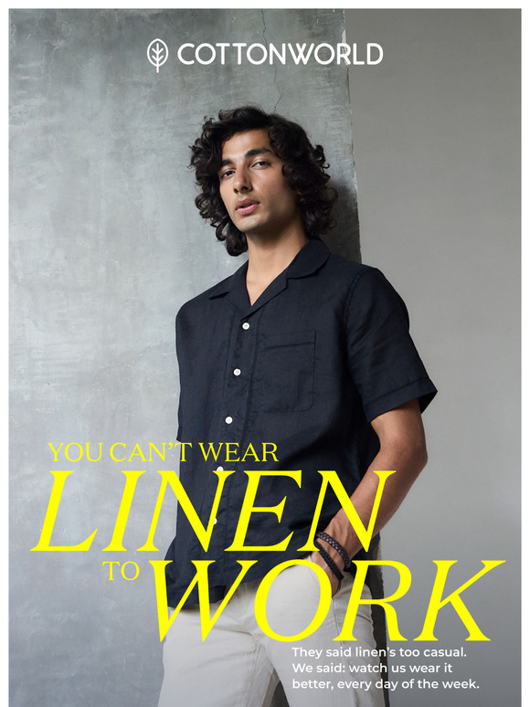 Do you wear linen to work?