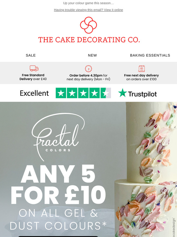 5 for £10 - special offer on Fractal Colors!
