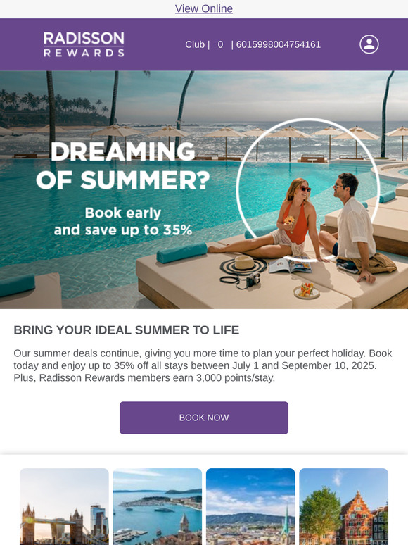 More time to save up to 35% on summer getaways!