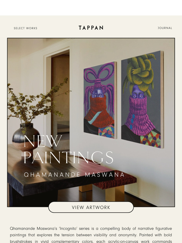 New Paintings by Qhamanande Maswana