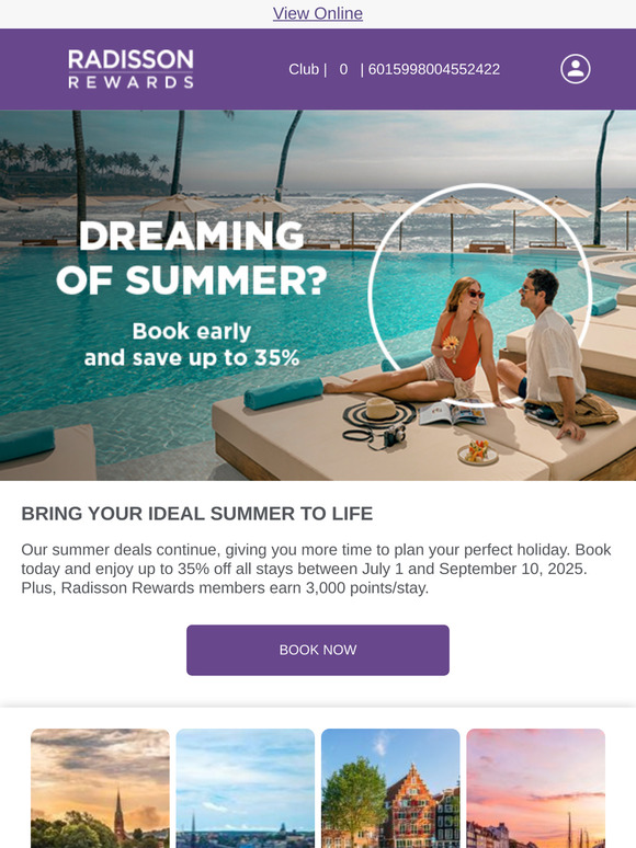 More time to save up to 35% on summer getaways!