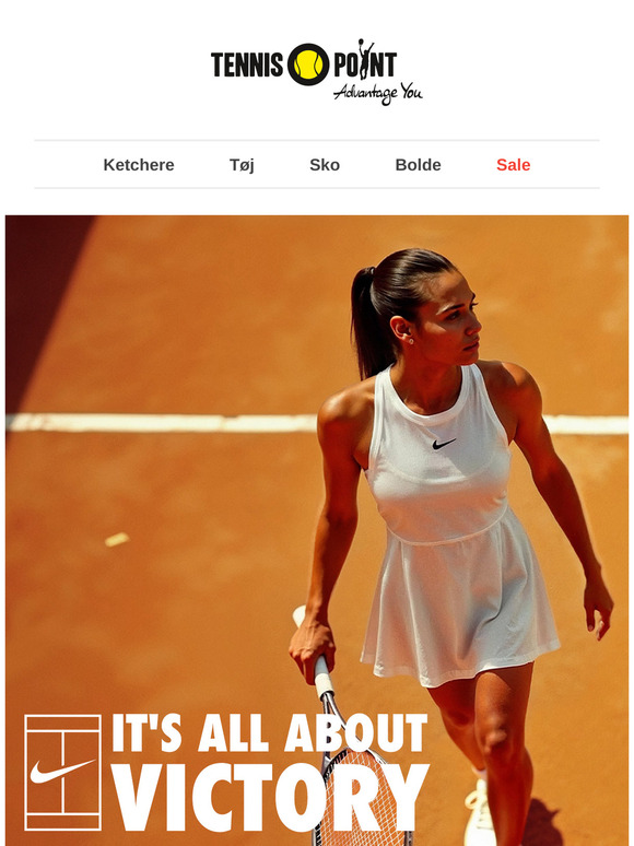 😍Opdag dit nye tennisoutfit fra Nike