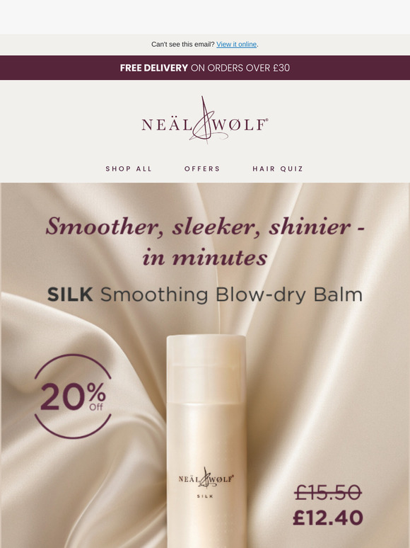 Smoother, sleeker, shinier - in minutes! ✨