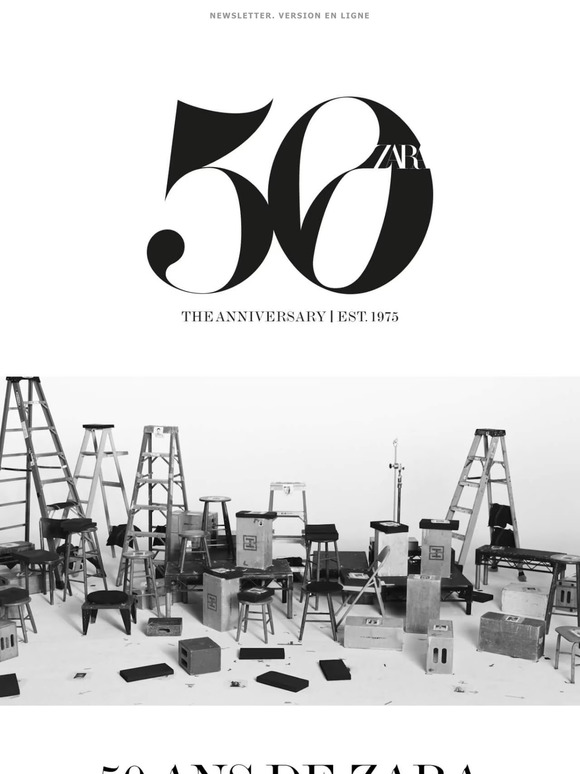 ZARA 50ÈME ANNIVERSAIRE