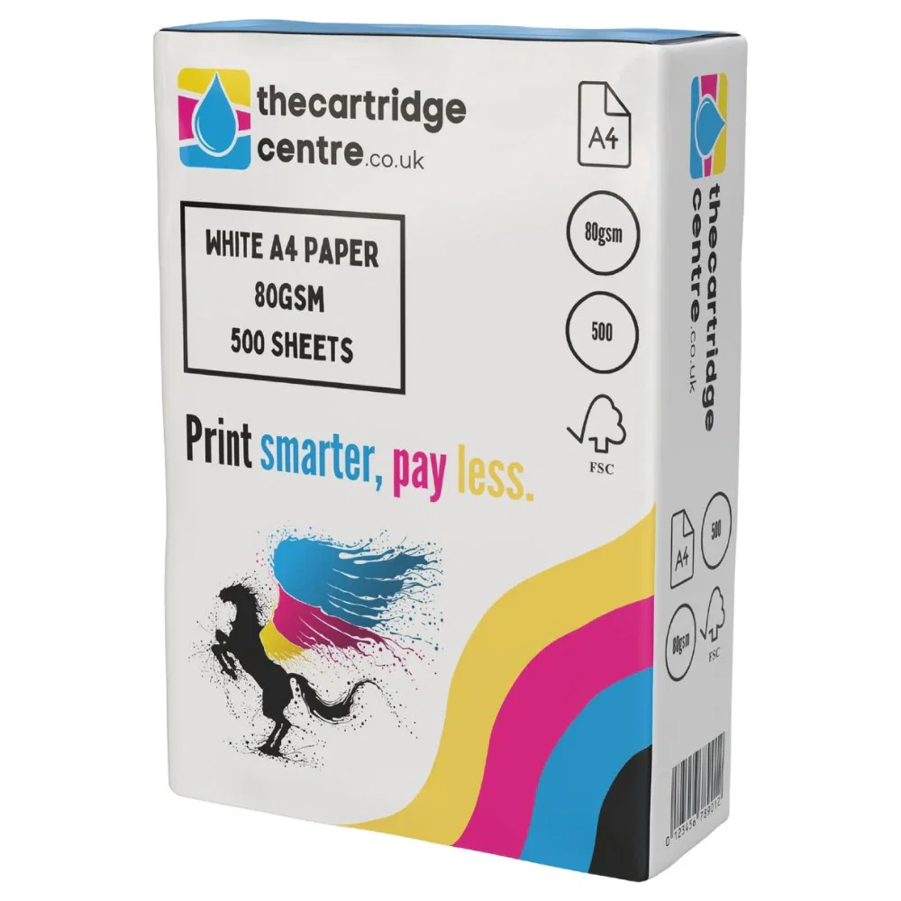 1000 Sheets Of A4 Plain Paper 80gsm (A4PAPER)