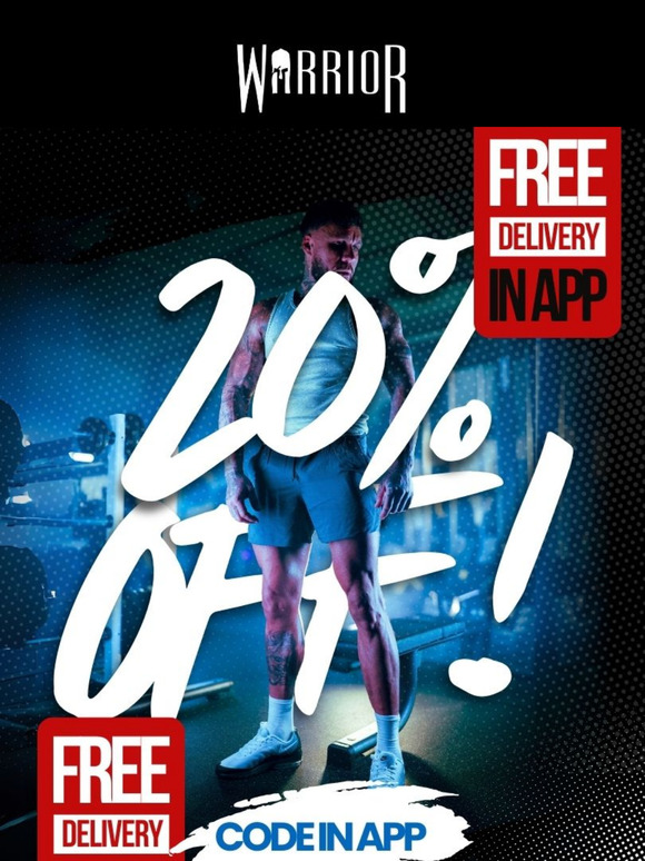 App Exclusive: 20% Off + FREE Shipping
