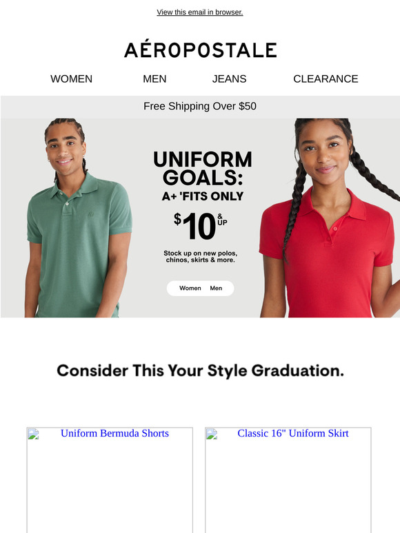 Uniform Deals Going Fast–$10 & Up!