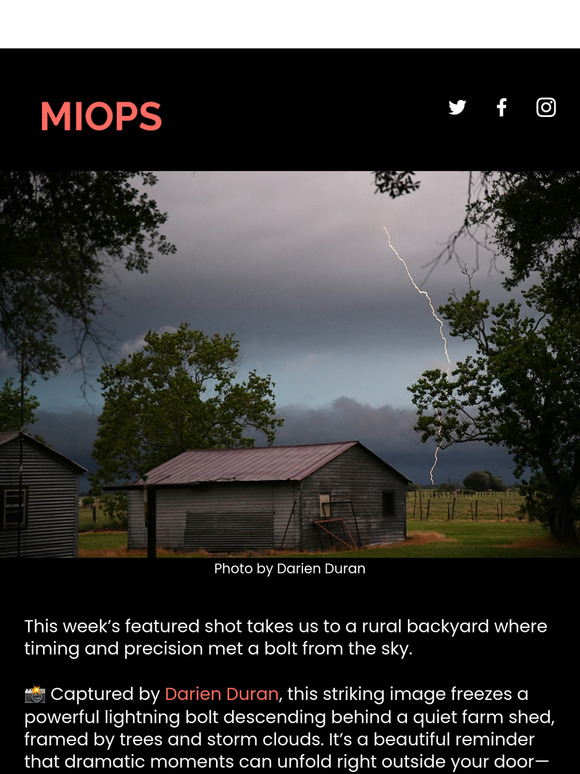 📷 Lightning Behind the Shed - And a Camera That Was Ready⚡