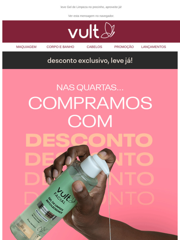 nas quartas, compramos skincare! 🤗