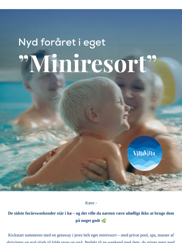 💙Udnyt forårsweekenderne: ferie i eget "miniresort".