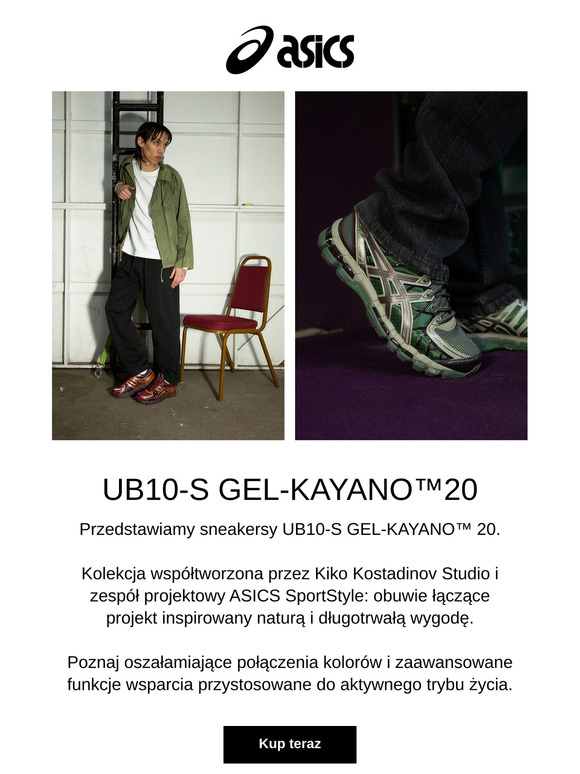 Nowość: UB10-S GEL-KAYANO™ 20