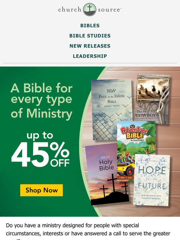 Unite faith and passion with these Bibles 🙏