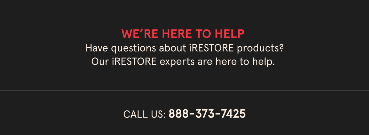 We're here to help.