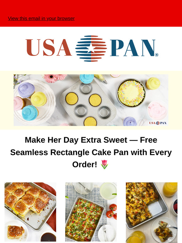 A Sweet Gift for Mom: Free Cake Pan with Every Purchase!