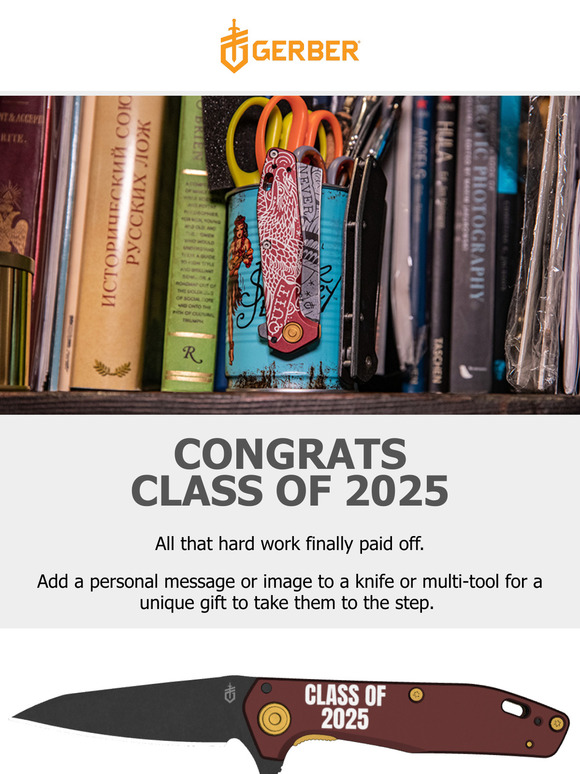 A grad gift they’ll carry for life