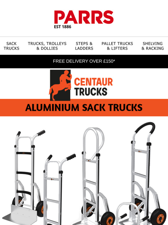 Save Time & Effort with Centaur Aluminium Sack Trucks