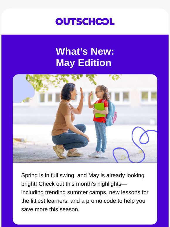 📣 May news from Outschool