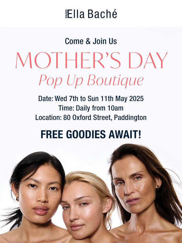 FREE Express Facial in our Pop Up Boutique this week