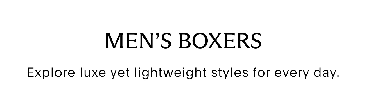 Men's Boxers