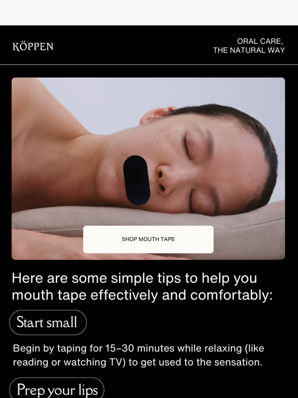 How to Mouth Tape Comfortably (Tips Inside)