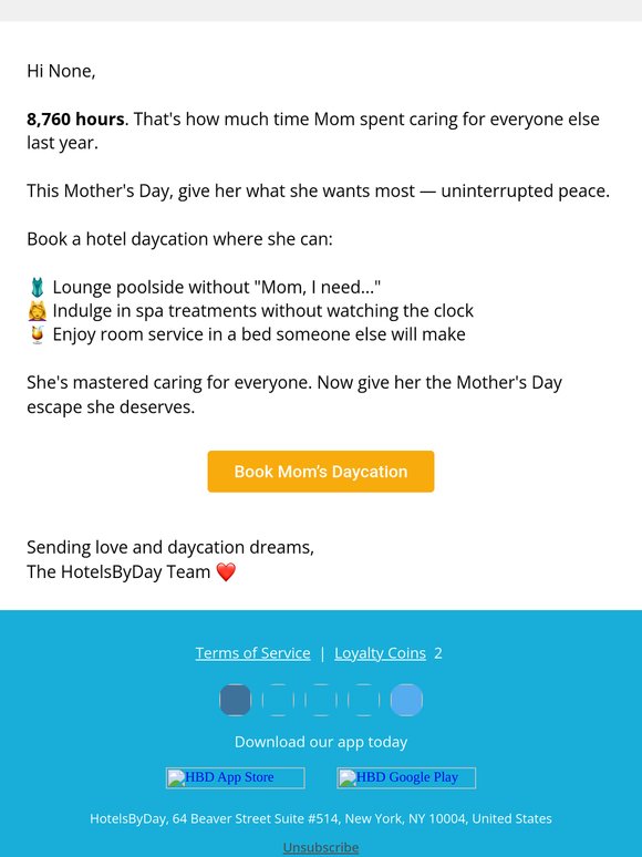 🎁 This Mother's Day: Gift Mom the "Do Not Disturb" Sign