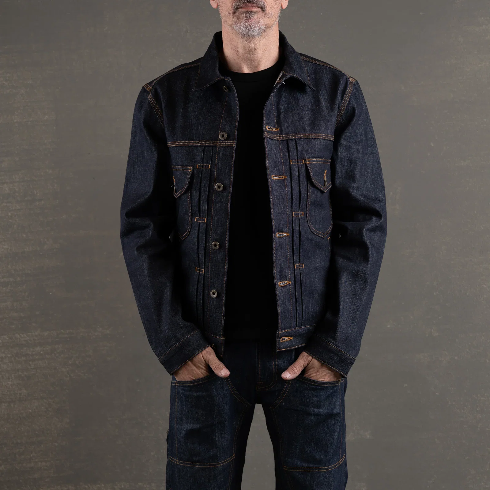 Image of Mojave Jacket 14oz Hardline Selvage Denim