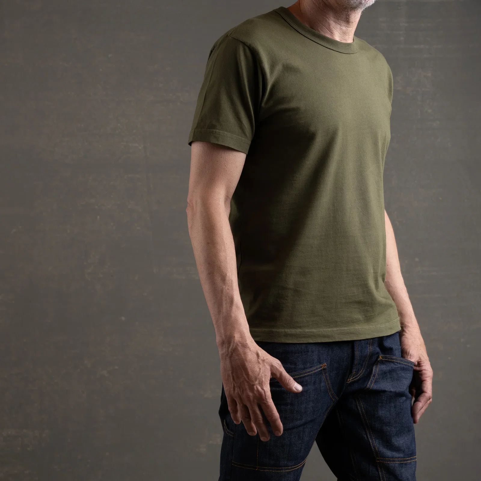 Image of California Short Sleeve Classic T-Shirt /Dark Army