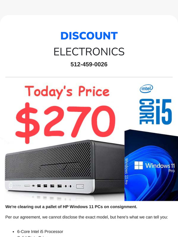 $270 for an i5 Windows 11 PC? Yes, Really 😲