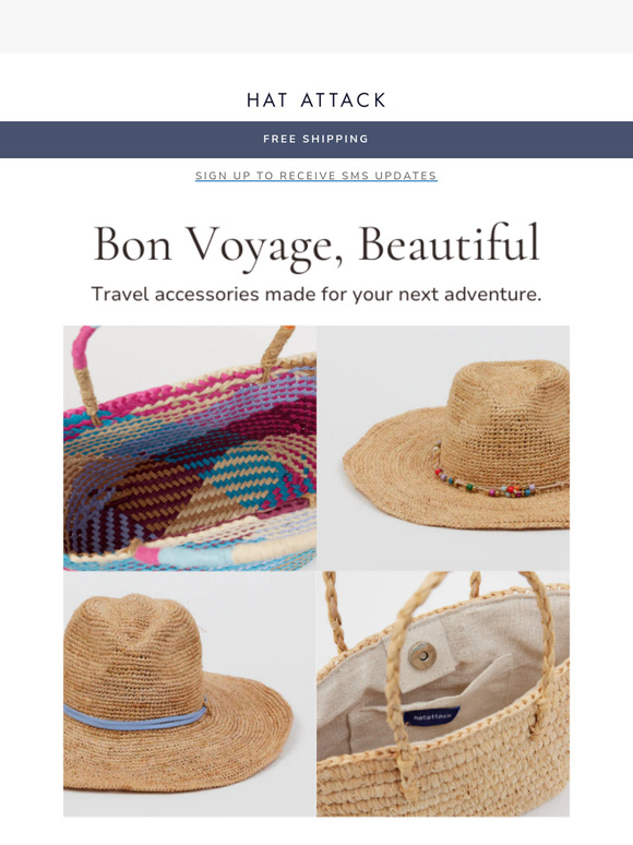 Hats & Bags for Every Destination
