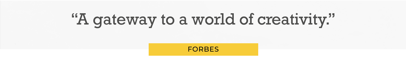 A gateway to a world of creativity.