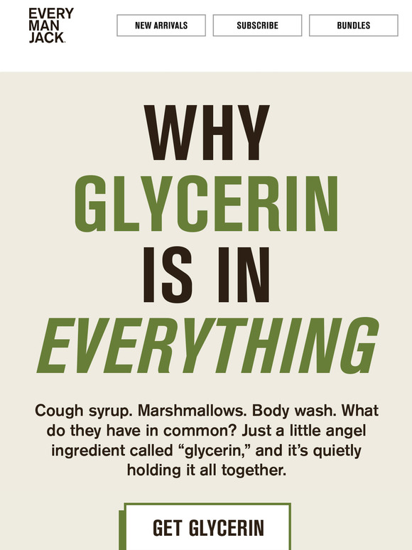 Cough syrup. Marshmallows. Body wash.
