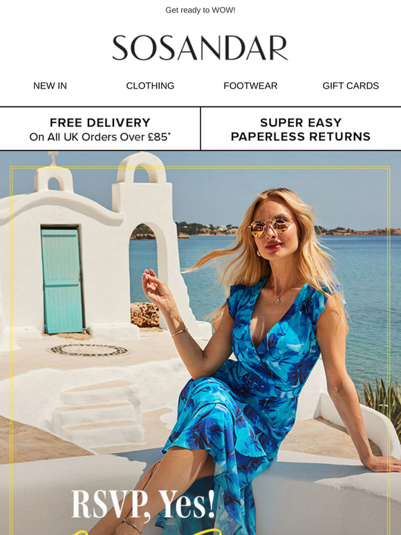 RSVP, Yes! Stunning NEW Summer Occasionwear 🥂
