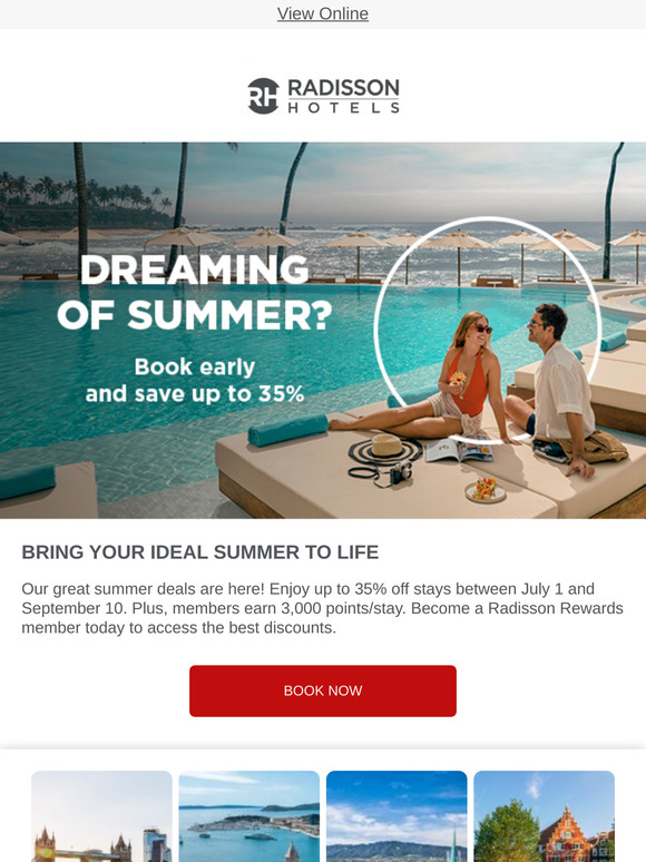 Dreaming of summer? Up to 35% off!