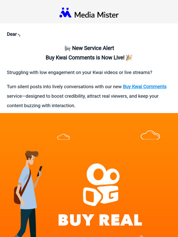 💬 Struggling to Get Kwai Comments?