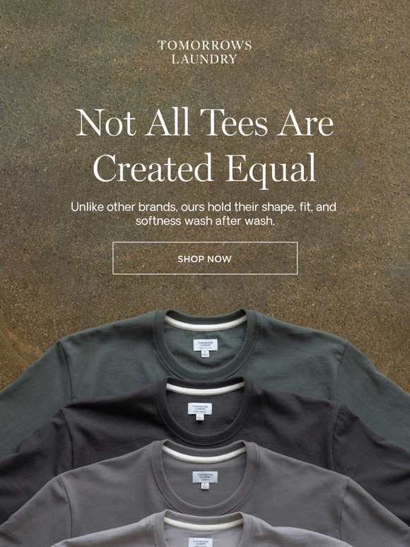 Not All Tees Are Created Equal