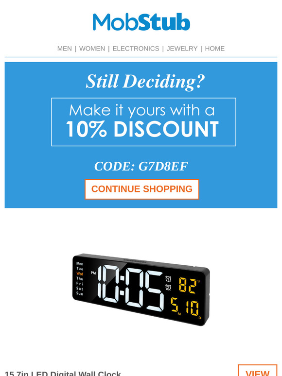 Get an Additional 10% Off That Deal You Were Looking For!