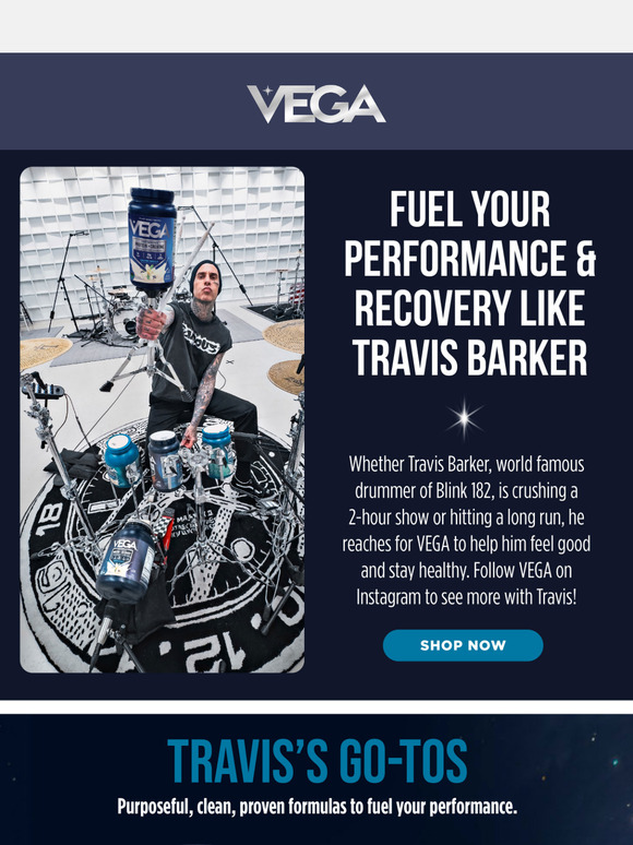 Fuel Up Like Travis Barker