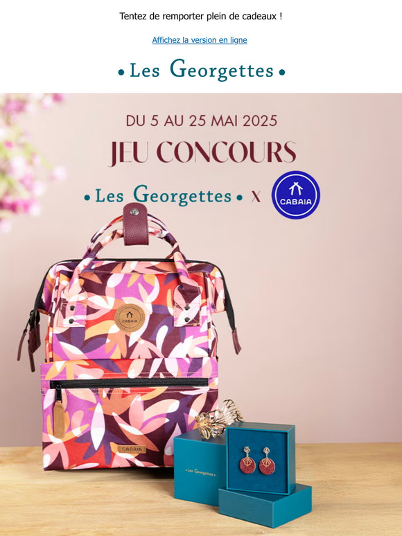 Jeu Concours Les Georgettes x Cabaïa !